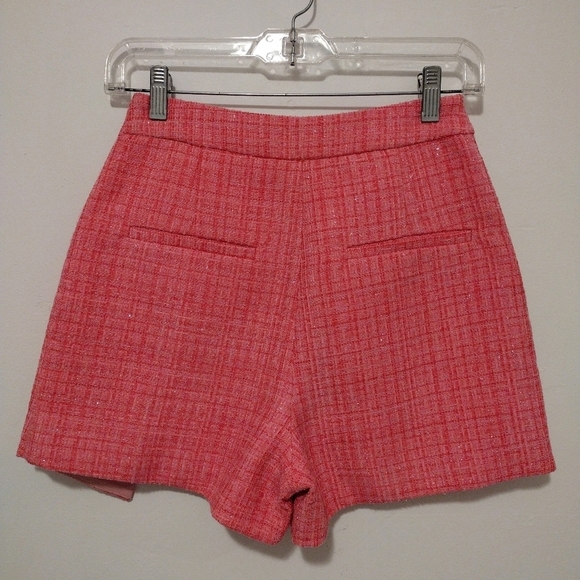 J. Ing - Rashida Pink Slit Mini Skorts - Picture 10 of 16